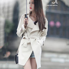 Load image into Gallery viewer, Fashion Trench Coat For Women's Long Coat