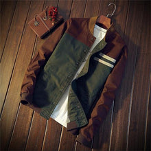Load image into Gallery viewer, Mountainskin 4XL New Men's Jackets Autumn Military Men's Coats Fashion Slim Casual Jackets Male Outerwear Baseball Uniform SA461