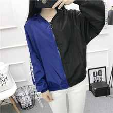 Load image into Gallery viewer, Jackets Women 2018 New Women's Basic Jacket Fashion Thin Girl Windbreaker Outwear Bomber Female Baseball Women Men Coat
