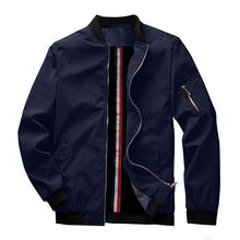 Load image into Gallery viewer, Spring New Men's Bomber Zipper Jacket Male Casual Streetwear Hip Hop Slim Fit Pilot Coat Men Clothing US Size Up to 3XL