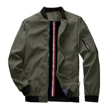 Load image into Gallery viewer, Spring New Men's Bomber Zipper Jacket Male Casual Streetwear Hip Hop Slim Fit Pilot Coat Men Clothing US Size Up to 3XL