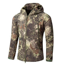 Load image into Gallery viewer, Men's Army Camouflage Jacket and Coat Military Tactical Jacket Winter Waterproof Soft Shell Jackets Windbreaker Hunt Clothes
