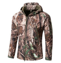 Load image into Gallery viewer, Men's Army Camouflage Jacket and Coat Military Tactical Jacket Winter Waterproof Soft Shell Jackets Windbreaker Hunt Clothes