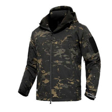 Load image into Gallery viewer, Men's Army Camouflage Jacket and Coat Military Tactical Jacket Winter Waterproof Soft Shell Jackets Windbreaker Hunt Clothes